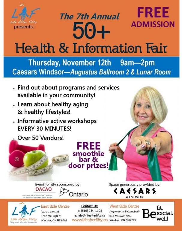 50+ Health & Information Fair